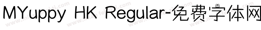 MYuppy HK Regular字体转换